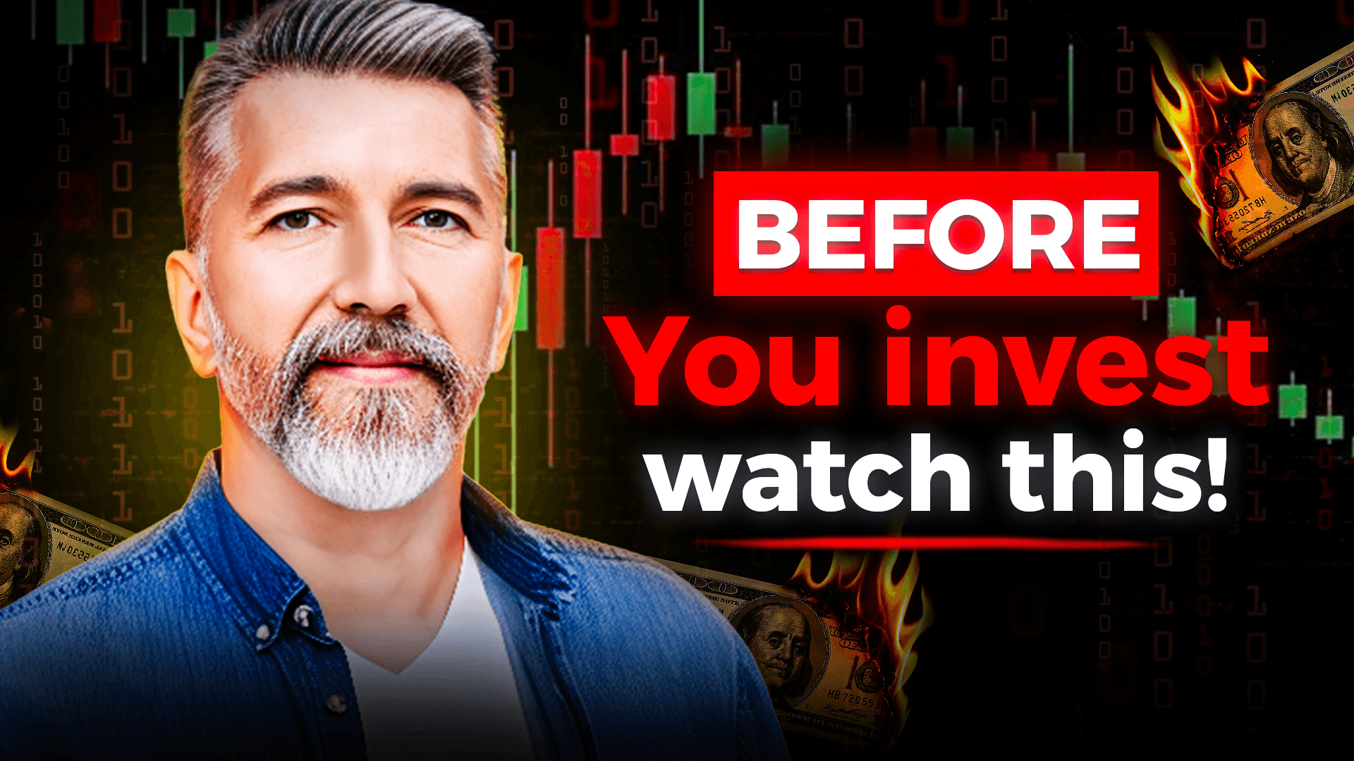 finance custom thumbnail design example — ThumbnailMate portfolio