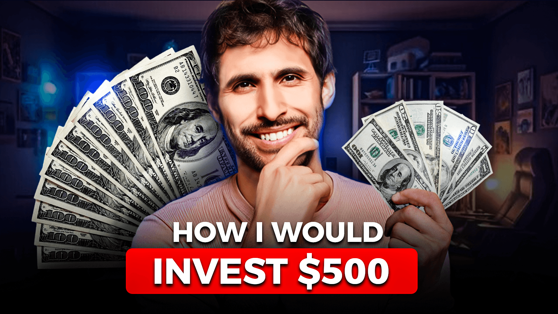 finance custom thumbnail design example — ThumbnailMate portfolio