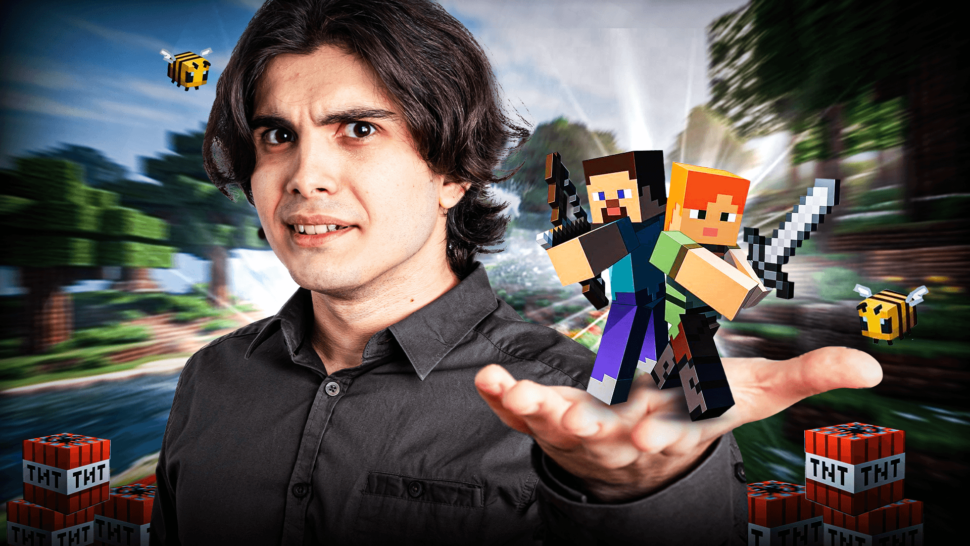 gaming custom thumbnail design example — ThumbnailMate portfolio